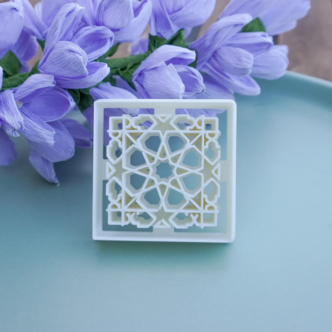 Tile Polymer Clay Cutter For Earrings Necklaces view 2