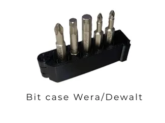 Bit case Wera/Dewalt