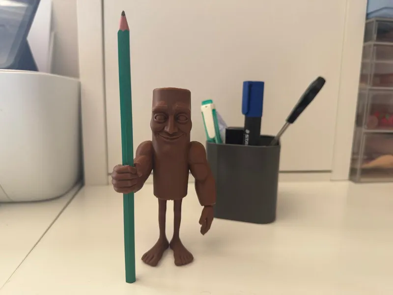 Tung Tung Tung Sahur Pencil Holder