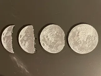 Lunar Phases, no background