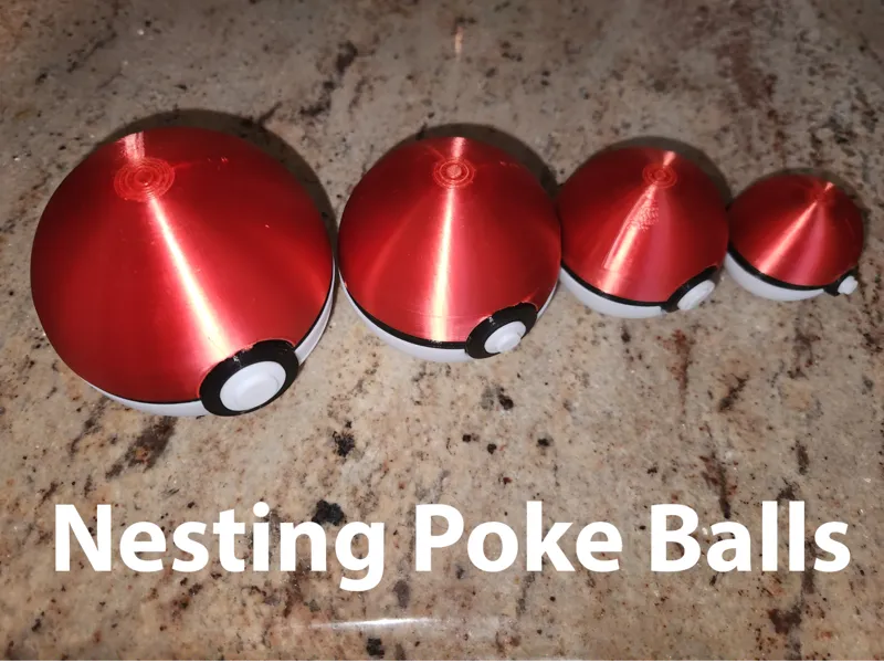 Nesting poke balls