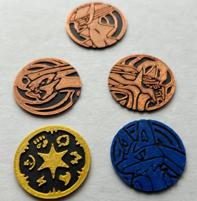 All Pokemon Coins Released in Generation 4 (IV)