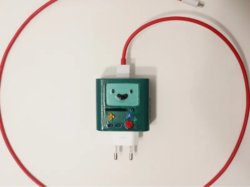 BMO from Adventure Time Charger Cover OnePlus 80W