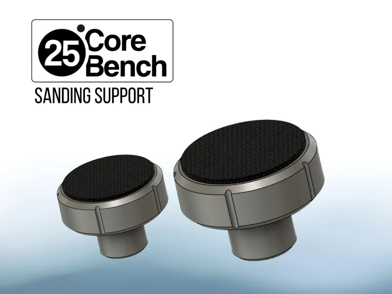 25 CoreBench - Sanding support