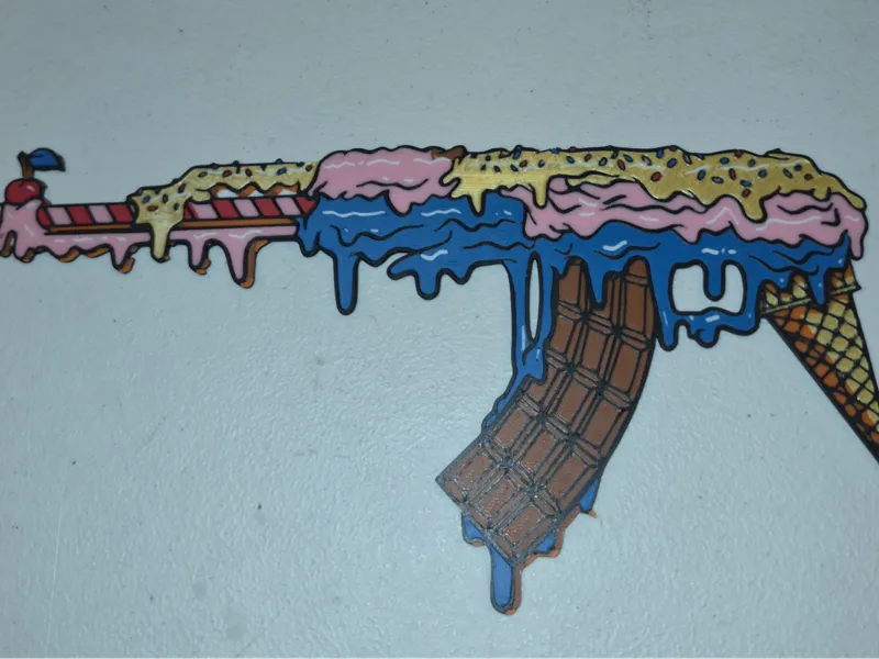 Ice cream ak 7 color 