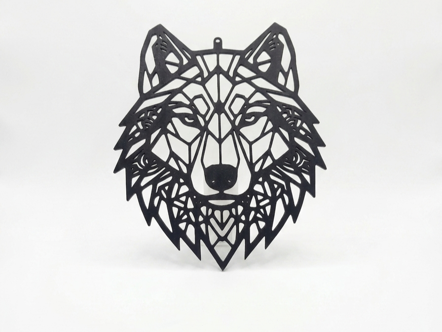 WOLF HEAD ART