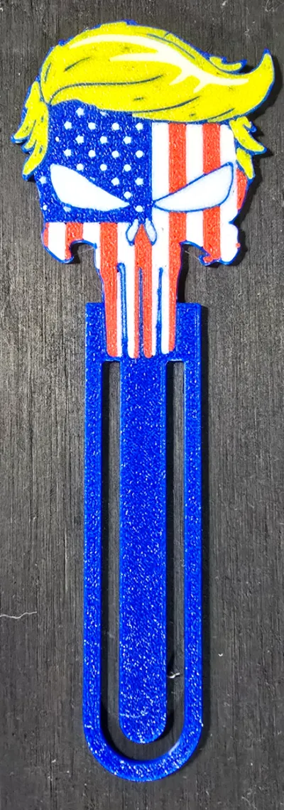 Trump Patriot Punisher Bookmark
