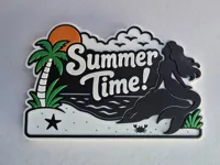 Summer Time! Magnet (4 Color)
