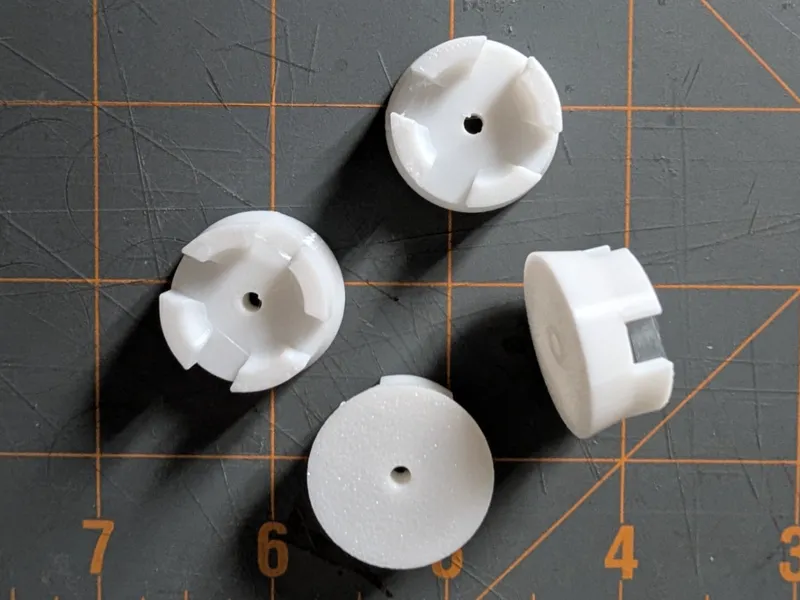 Replacement foot for small electronics, etc.