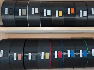 Filament Storage with Desiccant Holder (universal)