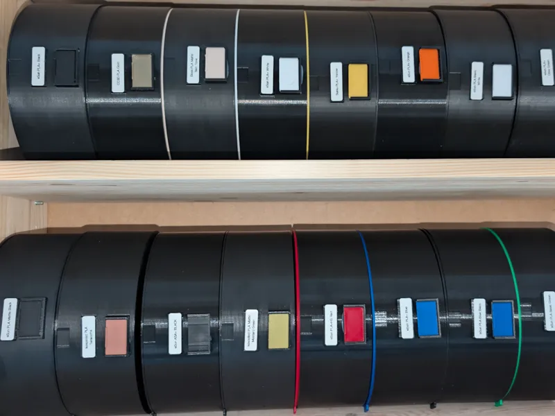 Filament Storage with Desiccant Holder (universal)
