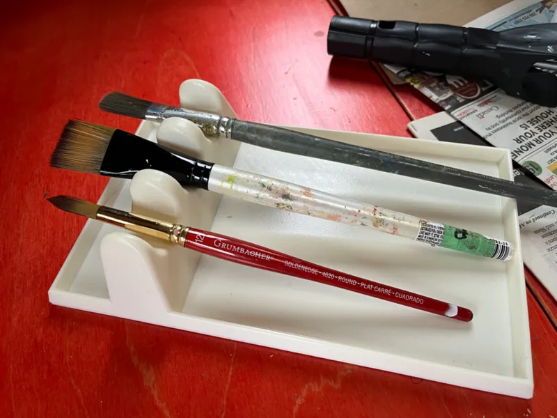 Large Paintbrush Holder