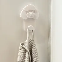 Crochet à serviette caniche — photo 1