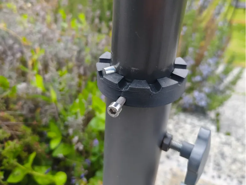 Ampelschirm Verdrehschutz Raste