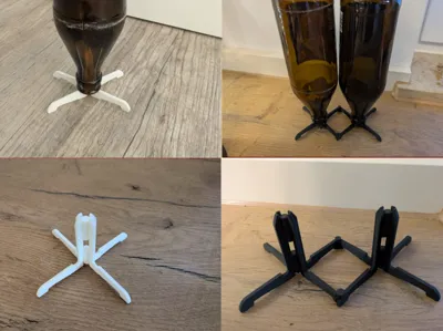 Collapsible bottle dryer