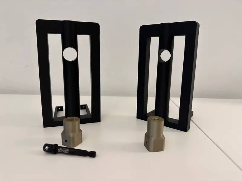 Drill adapter holder for V-Spooler 1.0