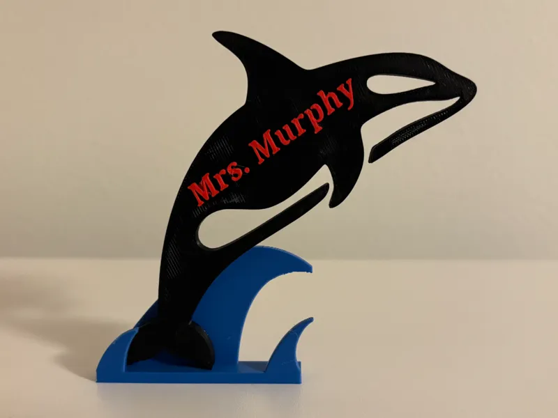 Orca in the Waves