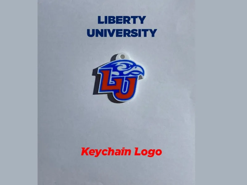 Liberty University Keychain Logo