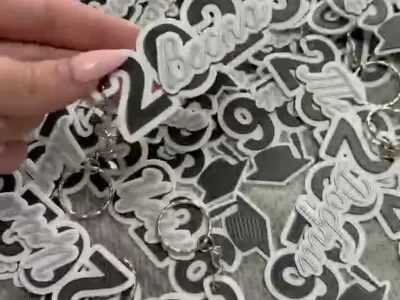 Ava 2026 Graduation Name Keychain (No AMS)