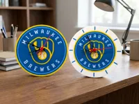 Milwaukee Brewers Clock