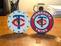 Minnesota Twins Clock