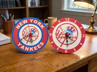 New York Yankees Clock