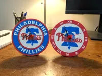 Philadelphia Phillies Clock
