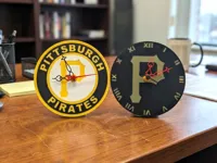Pittsburgh Pirates Clock