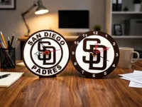 San Diego Padres Clock