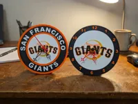 San Francisco Giants Clock