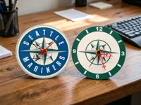 Seattle Mariners Clock