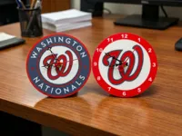 Washington Nationals Clock