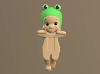 Sonny Angel Frog 4 Pieces
