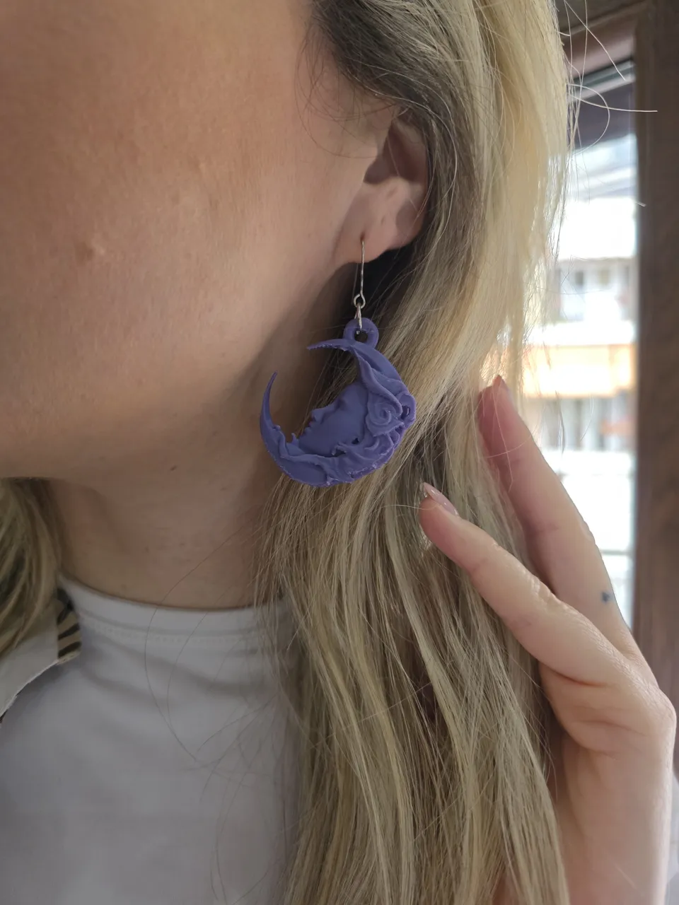 MOON GIRL EARRINGS view 2