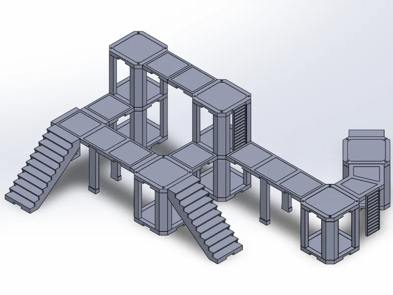 Modular Industrial Catwalks
