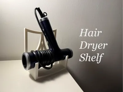 Hair Dryer Shelf