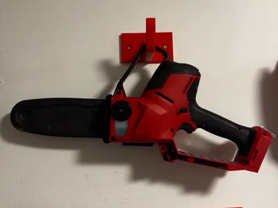 Milwaukee M18 Pole Saw Wall Mount