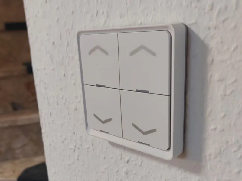 MOES ZigBee 12 Scene Smart Switch Shutter/Volumen
