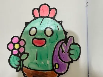 brawl stars coloring plate diy
