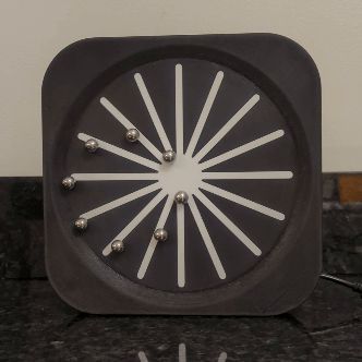 Circle in Circle motorized illusion 