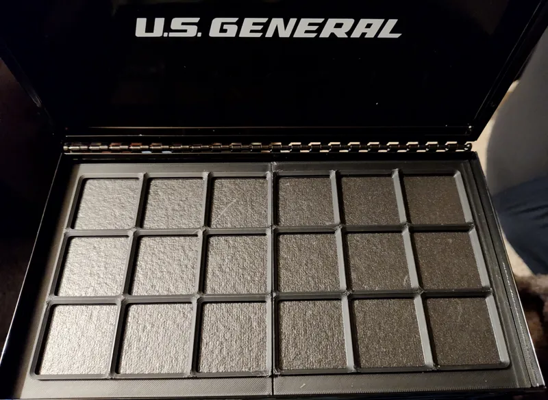 Gridfinity for Harbor Freight Mini Toolbox
