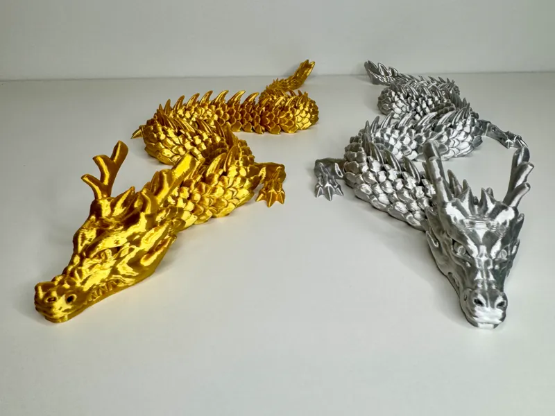 Articulated Chinese dragon
