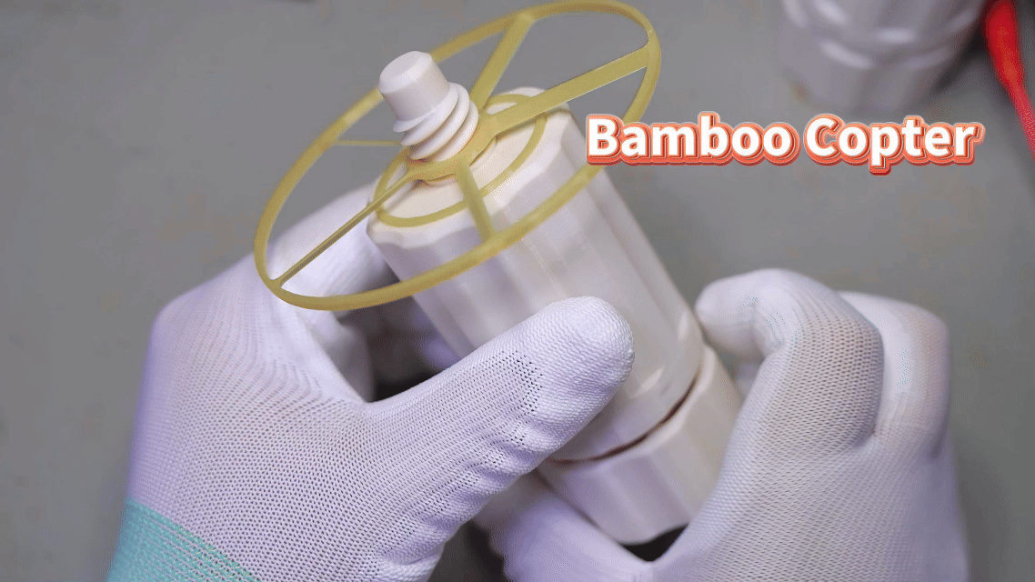 Bamboo Dragonfly  No-Hardware Planetary Gear