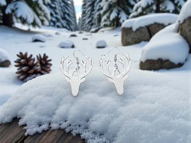 Chief deer earrings