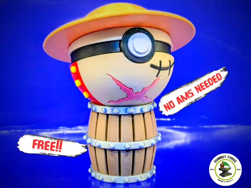 Luffy Pokeball & Stand