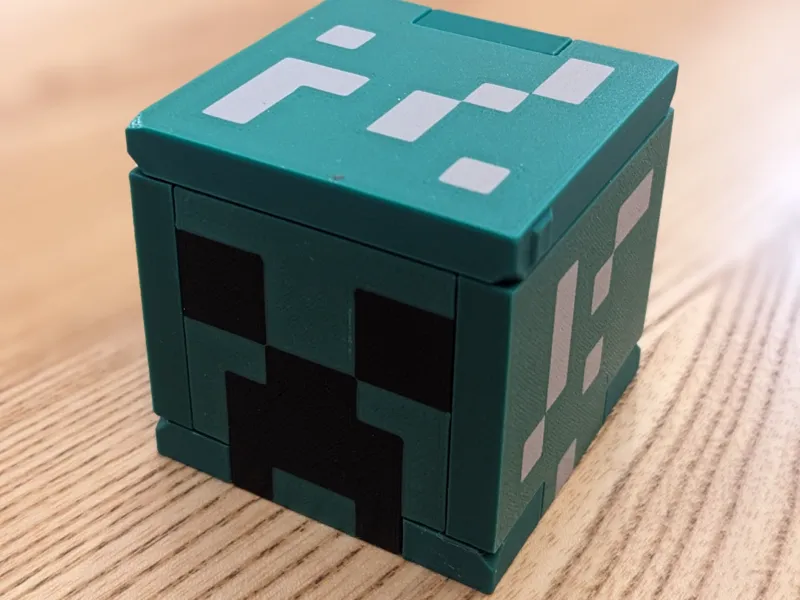 Cube de rangement cartes Nintendo Switch– Creeper