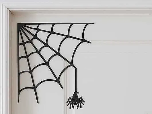 Halloween Spider Webs and Spiders Decor_ A1mini