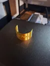 Blank snap-on name-plate