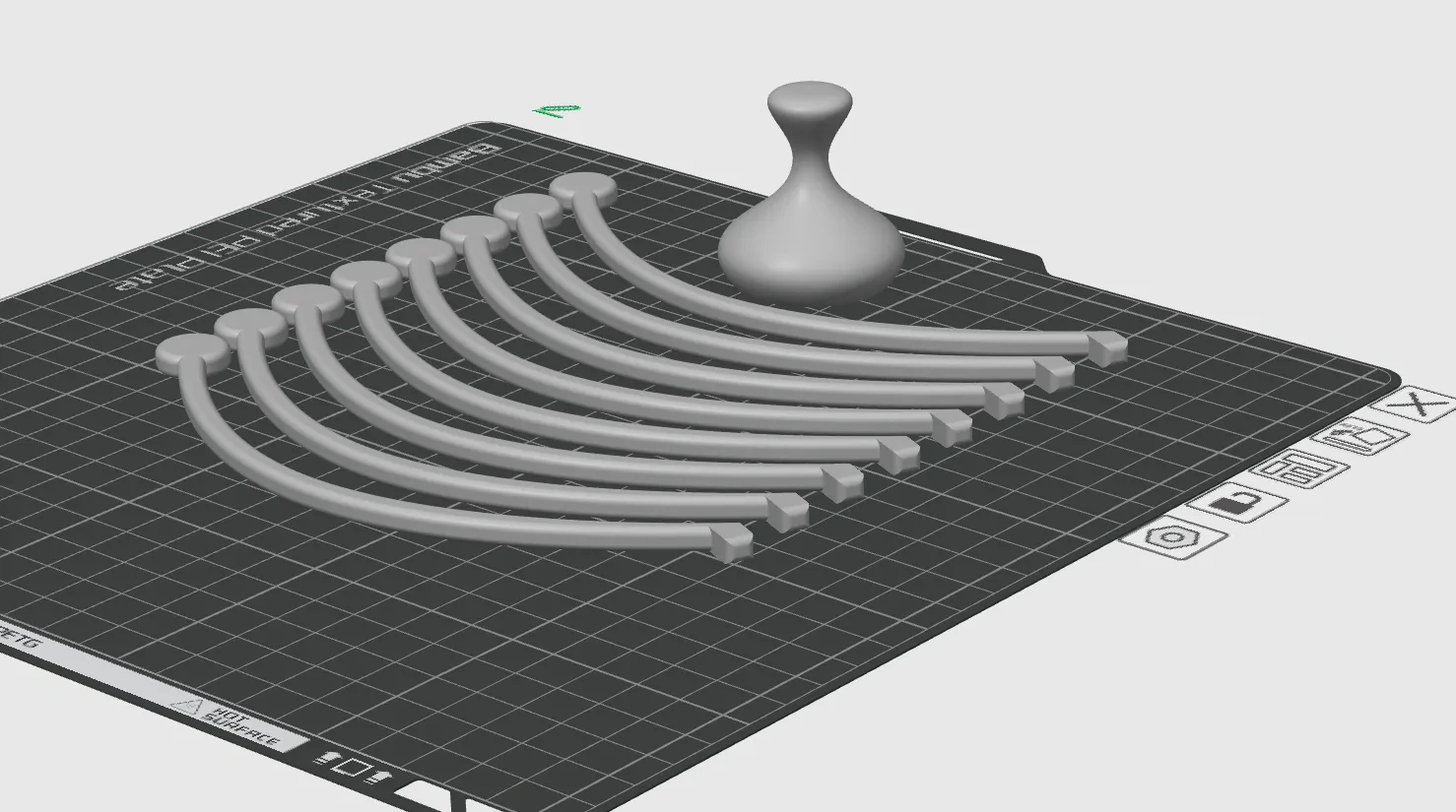 Miniatura 2 do modelo 3D 八爪鱼头部按摩器 灵魂提取神器