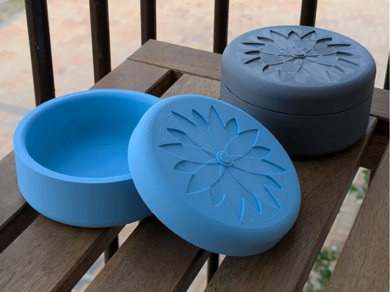 Lotus Bloom Storage Box
